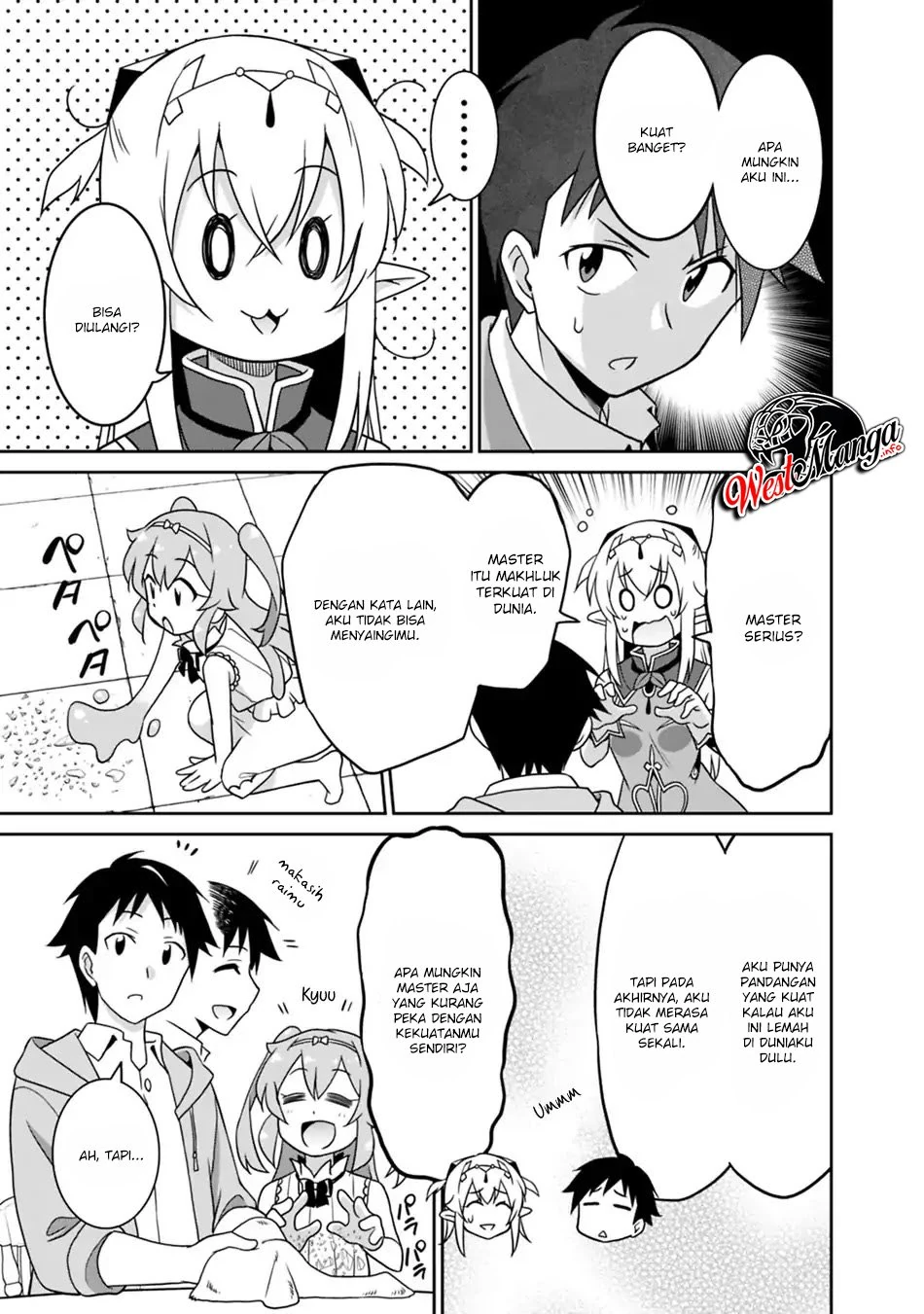 Halaman 4 — Saikyou no Shuzoku ga Ningen Datta Ken Chapter 24