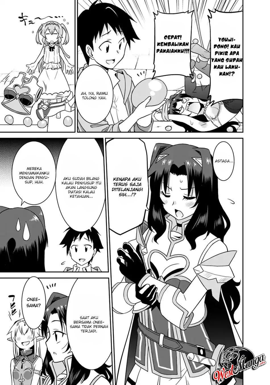Halaman 8 — Saikyou no Shuzoku ga Ningen Datta Ken Chapter 24
