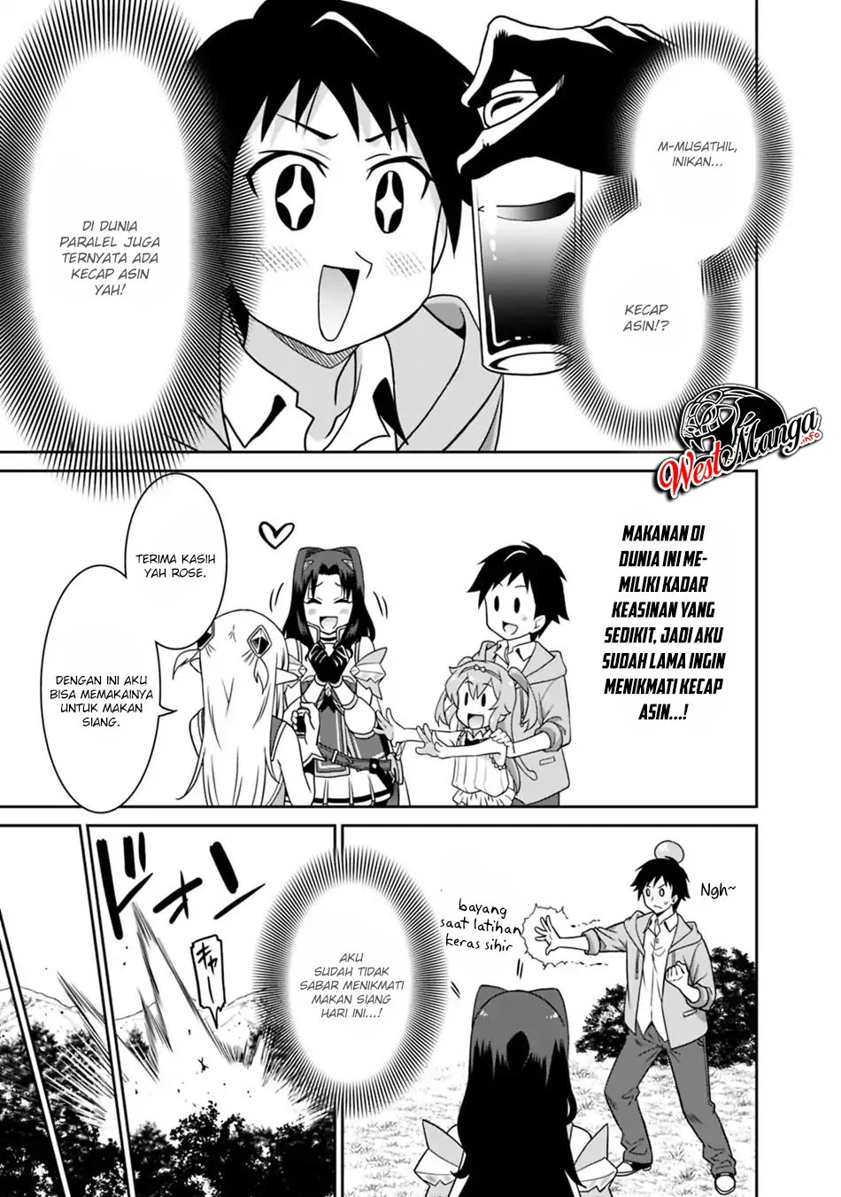 Halaman 10 — Saikyou no Shuzoku ga Ningen Datta Ken Chapter 24