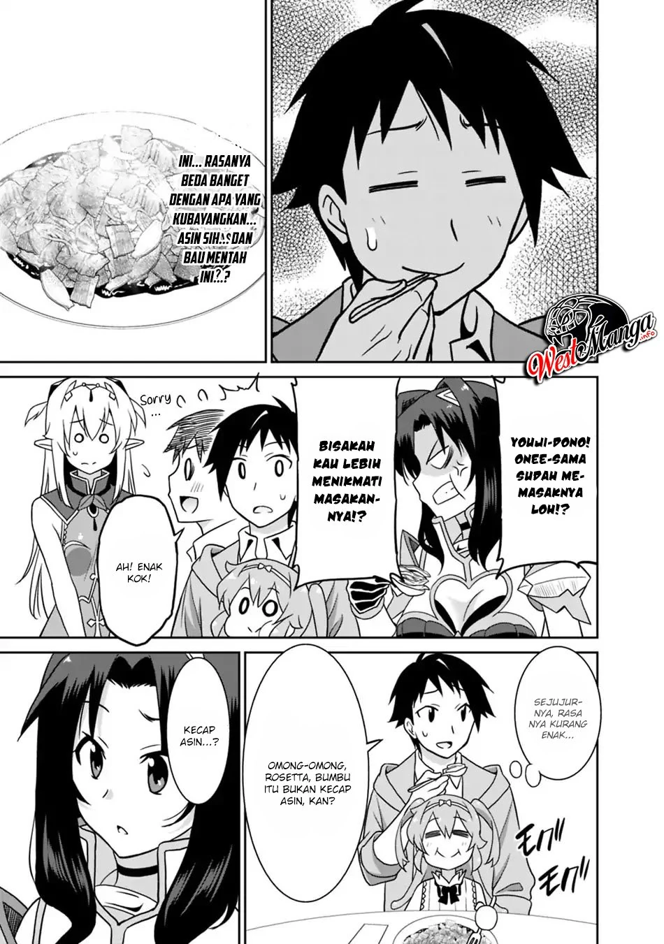 Halaman 12 — Saikyou no Shuzoku ga Ningen Datta Ken Chapter 24