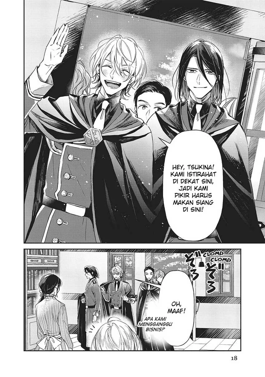 Halaman 21 — Isekai ni Kyuuseishu toshite Yobaremashita ga, Around 30 ni wa Muri nanode, Hissori Book Cafe Hajimemashita. Chapter 21