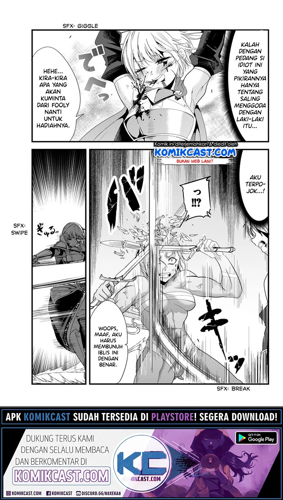 Halaman 7 — Imamade Ichido mo Onnaatsukai sareta Koto ga Nai Onna Kishi wo Onnaatsukai suru Manga Chapter 127