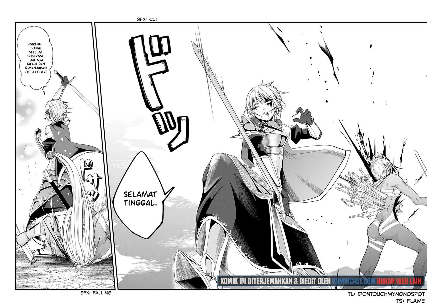Halaman 8 — Imamade Ichido mo Onnaatsukai sareta Koto ga Nai Onna Kishi wo Onnaatsukai suru Manga Chapter 127