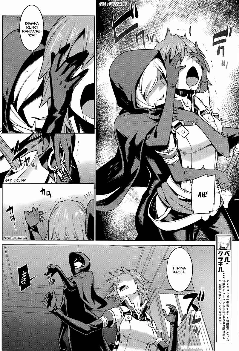 Halaman 3 — Dungeon ni Deai wo Motomeru no wa Machigatteiru Darou ka Chapter 8