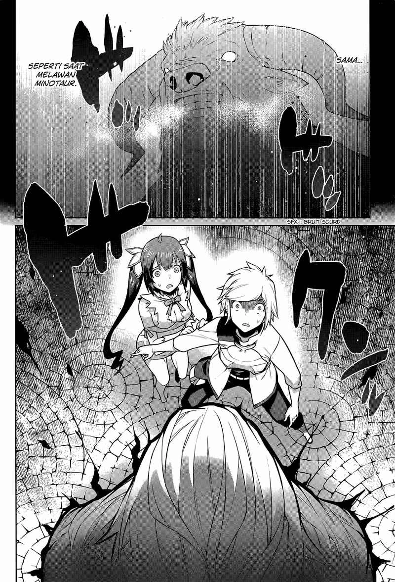 Halaman 11 — Dungeon ni Deai wo Motomeru no wa Machigatteiru Darou ka Chapter 8