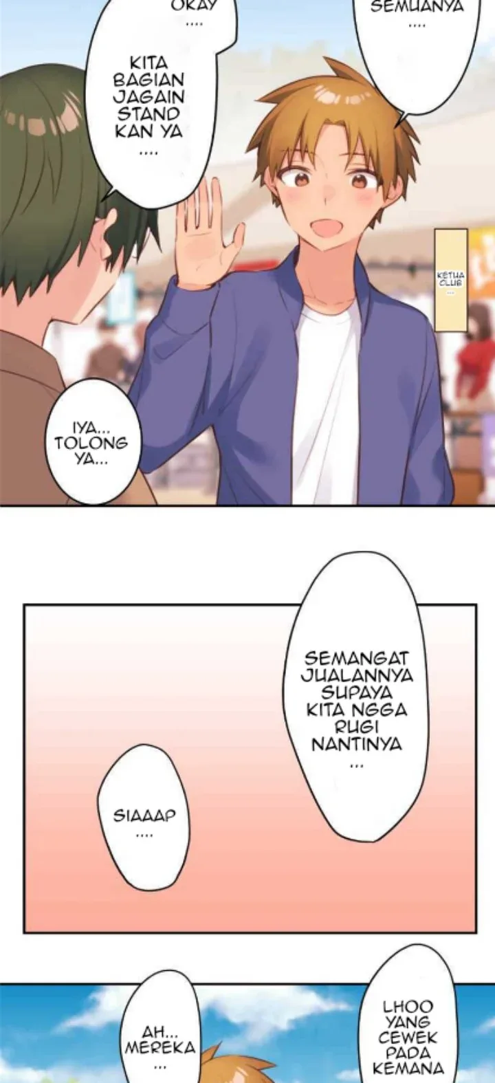 Halaman 6 — Waka-chan Is Flirty Again Chapter 78