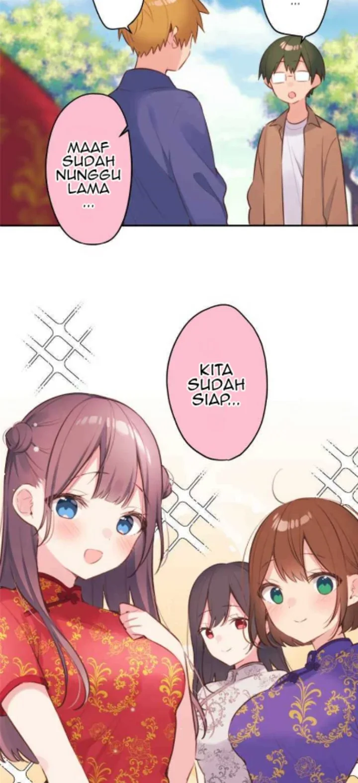 Halaman 7 — Waka-chan Is Flirty Again Chapter 78