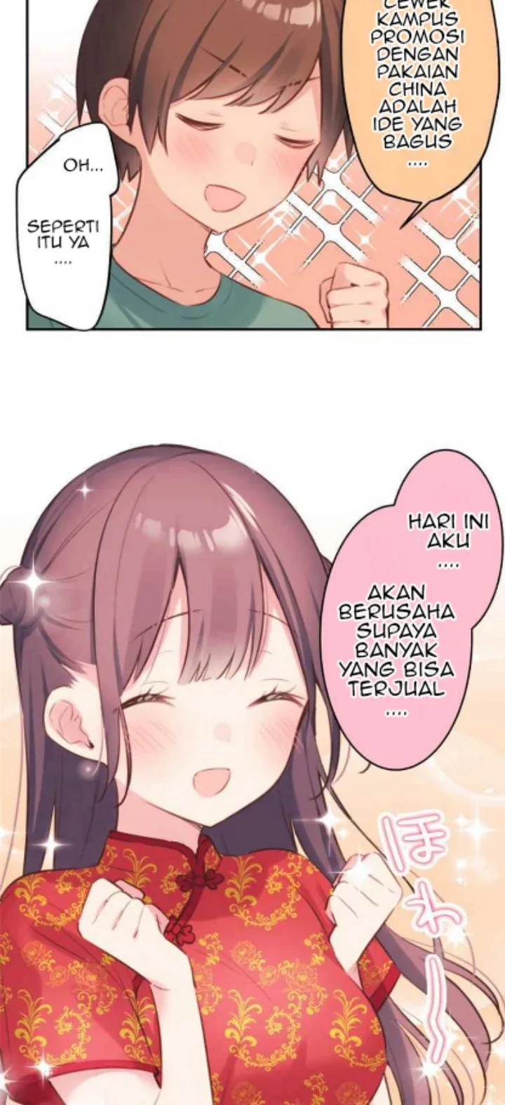 Halaman 10 — Waka-chan Is Flirty Again Chapter 78