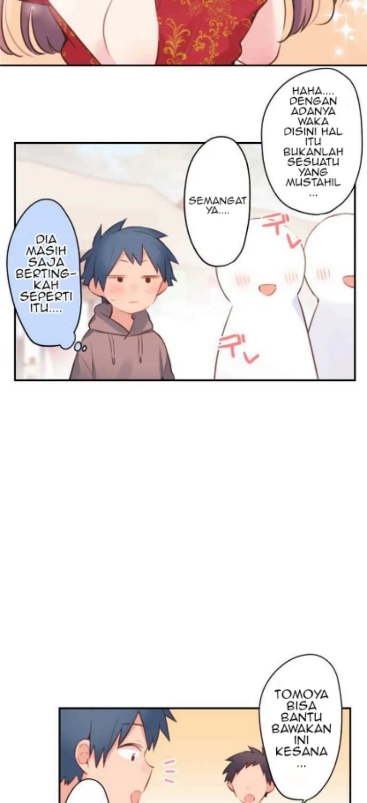 Halaman 11 — Waka-chan Is Flirty Again Chapter 78