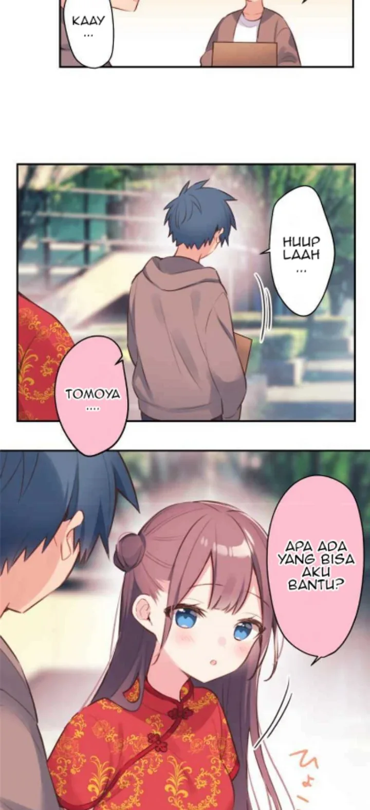 Halaman 12 — Waka-chan Is Flirty Again Chapter 78