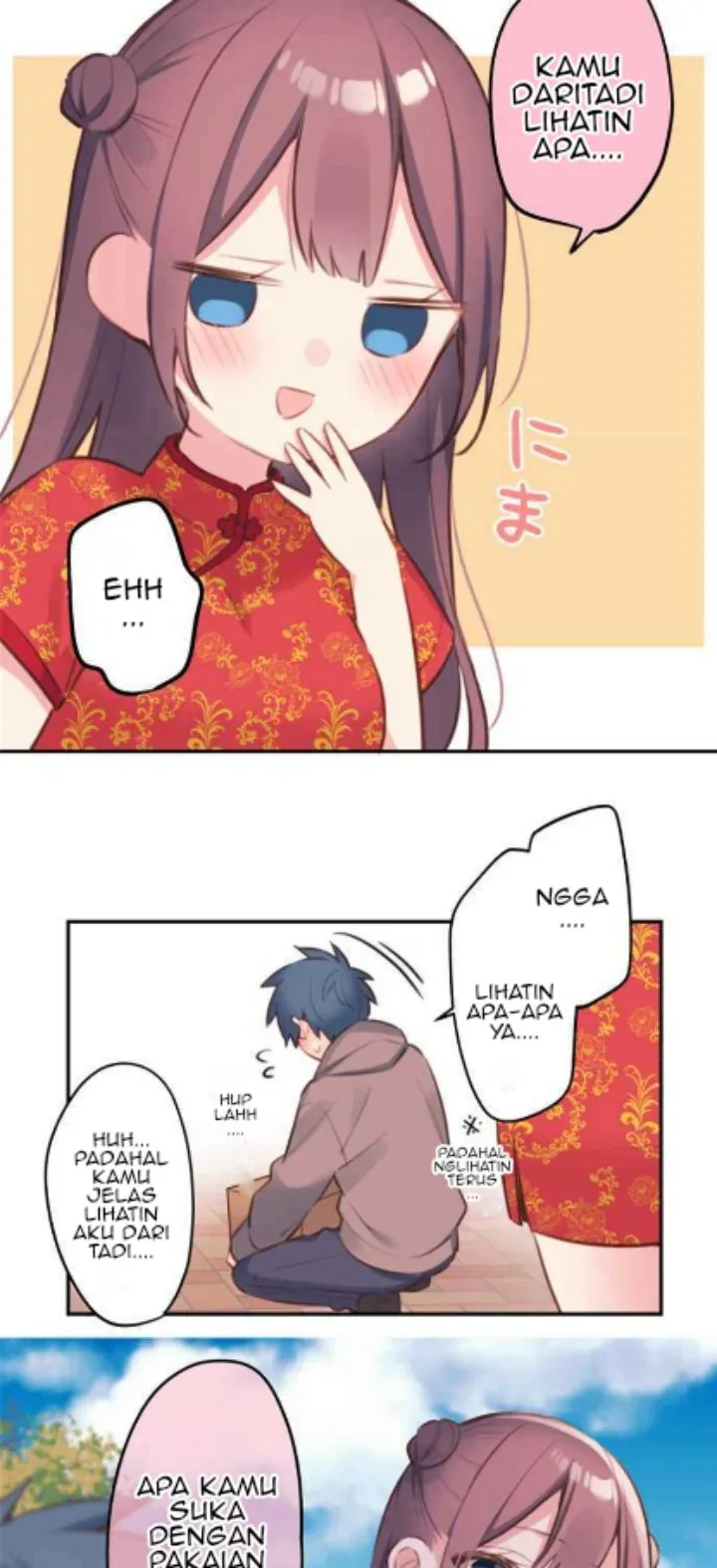 Halaman 15 — Waka-chan Is Flirty Again Chapter 78