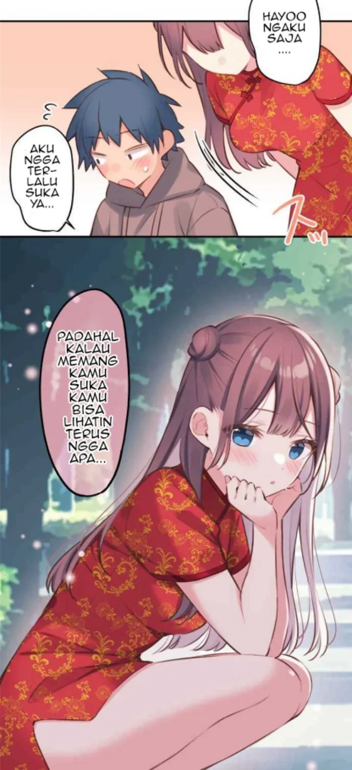 Halaman 17 — Waka-chan Is Flirty Again Chapter 78