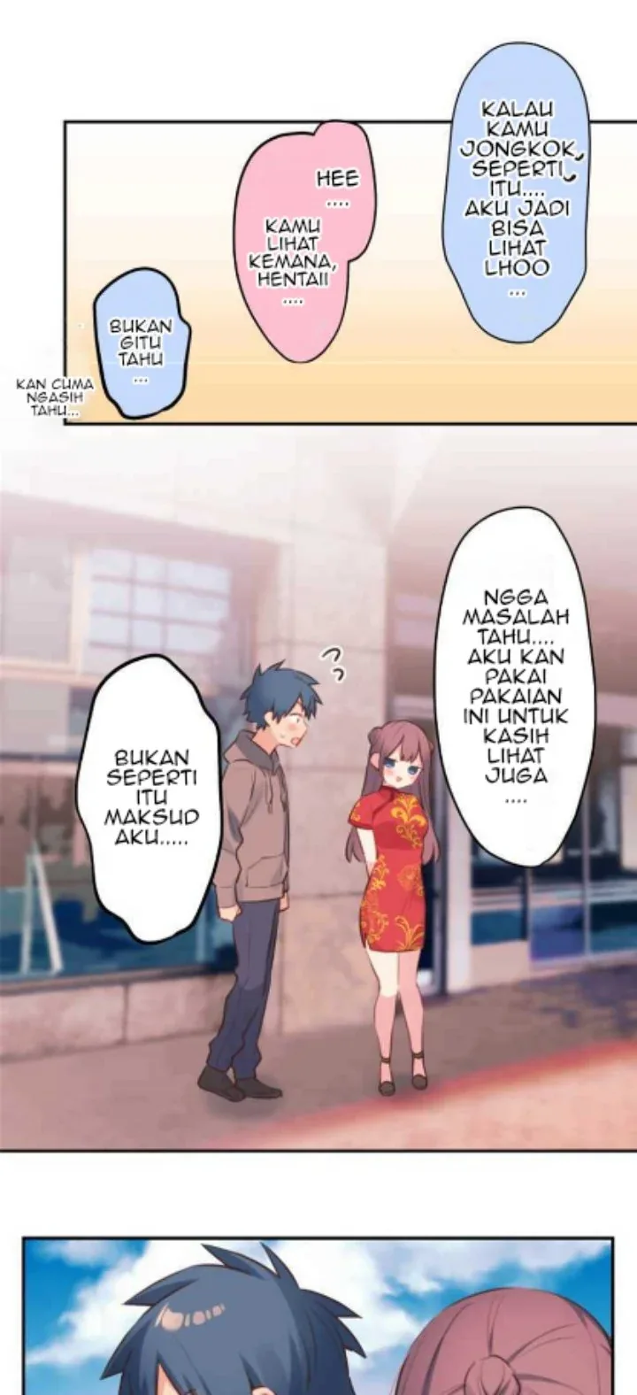 Halaman 19 — Waka-chan Is Flirty Again Chapter 78