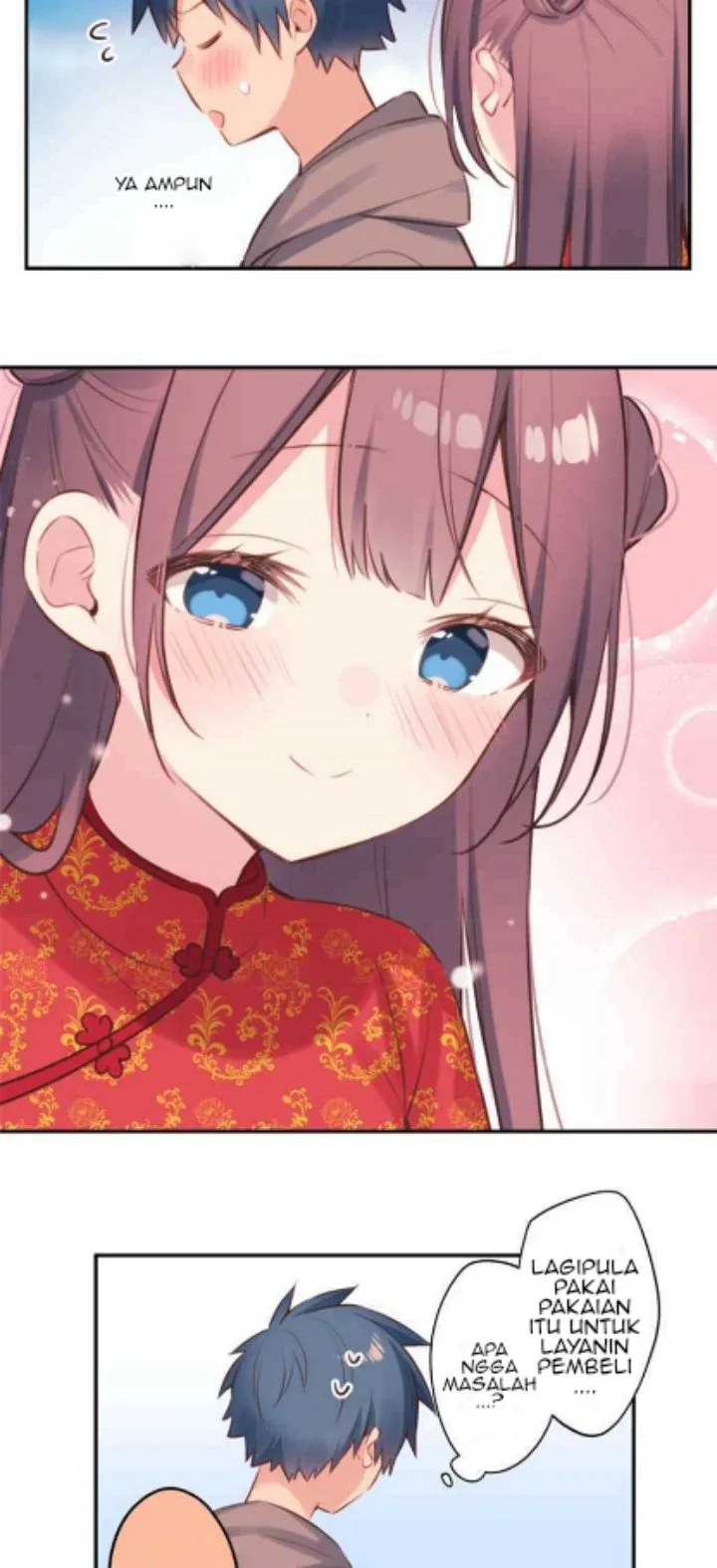 Halaman 20 — Waka-chan Is Flirty Again Chapter 78