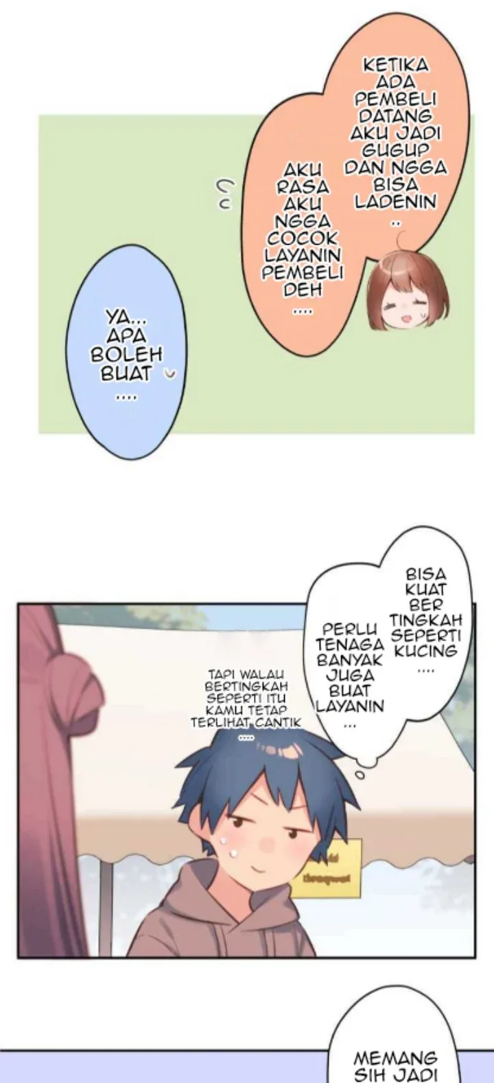 Halaman 30 — Waka-chan Is Flirty Again Chapter 78