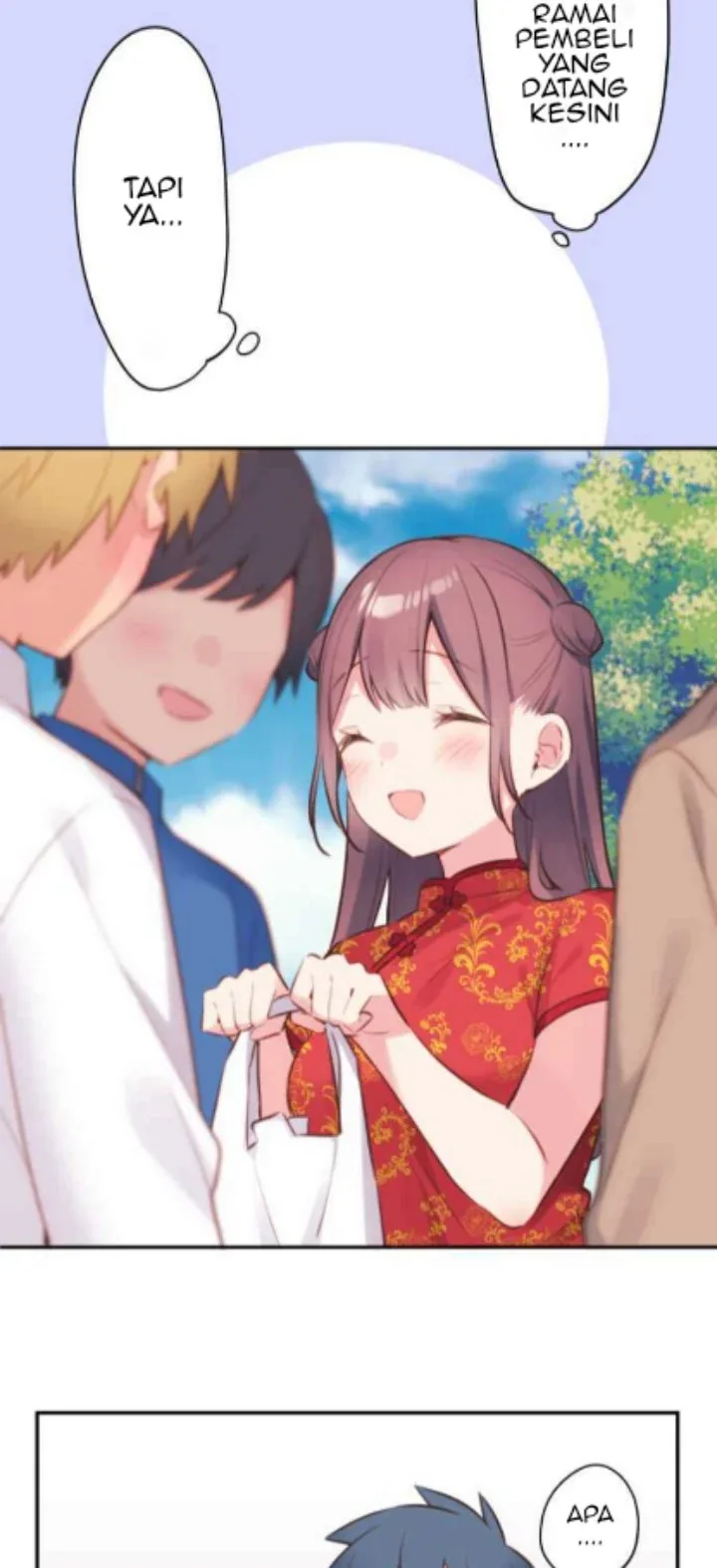 Halaman 31 — Waka-chan Is Flirty Again Chapter 78