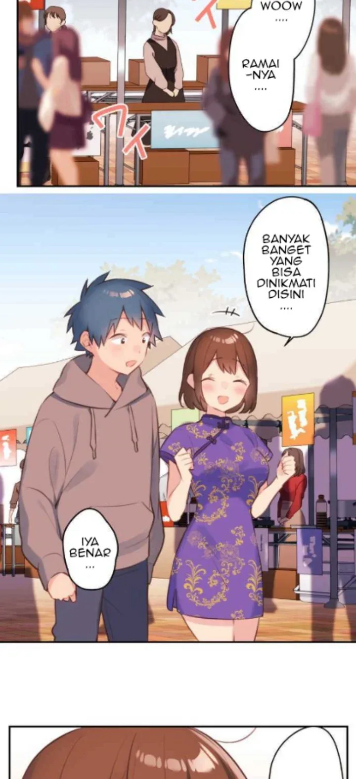 Halaman 34 — Waka-chan Is Flirty Again Chapter 78