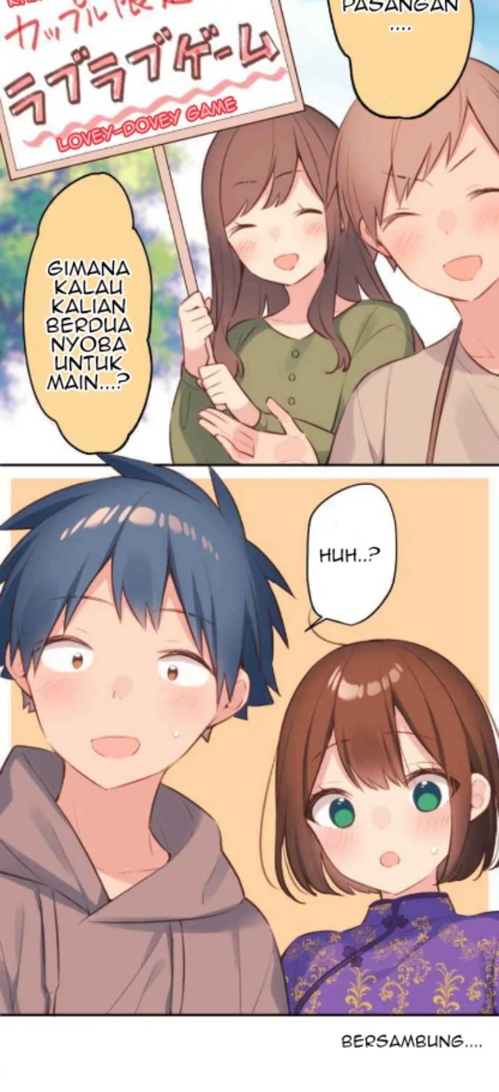Halaman 37 — Waka-chan Is Flirty Again Chapter 78
