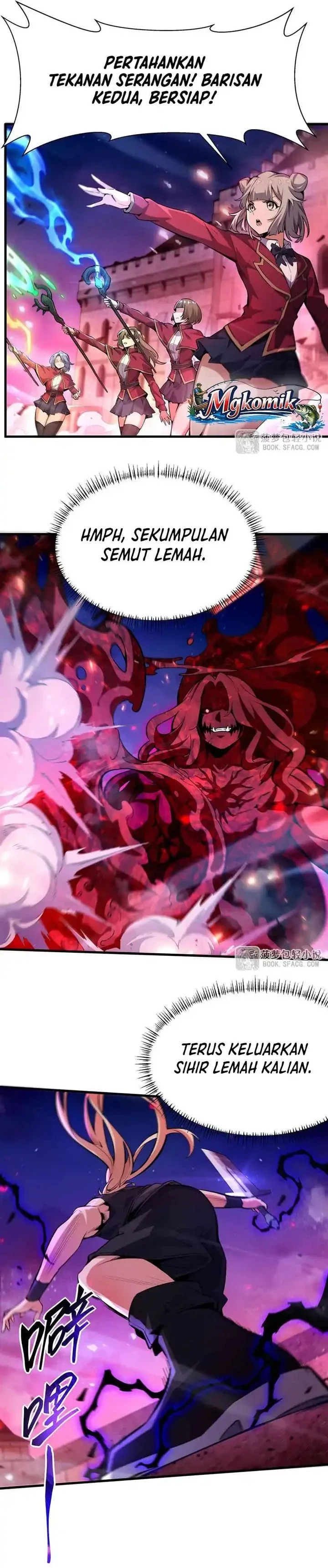 Halaman 11 — The Yellow-Haired Villain in Soaring Phoenix's Novels Also Desires Happiness Chapter 64