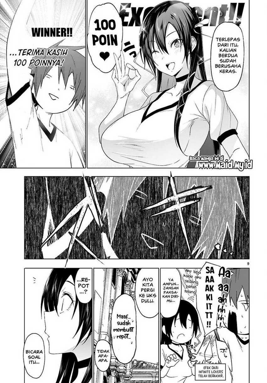 Halaman 9 — Maou Gakuen no Hangyakusha: Jinrui Hatsu no Maou Kouhou, Kenzoku Shoujo to Ouza wo Mezashite Nariagaru Chapter 46