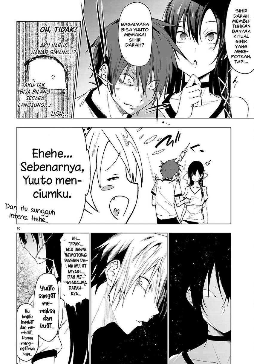 Halaman 10 — Maou Gakuen no Hangyakusha: Jinrui Hatsu no Maou Kouhou, Kenzoku Shoujo to Ouza wo Mezashite Nariagaru Chapter 46
