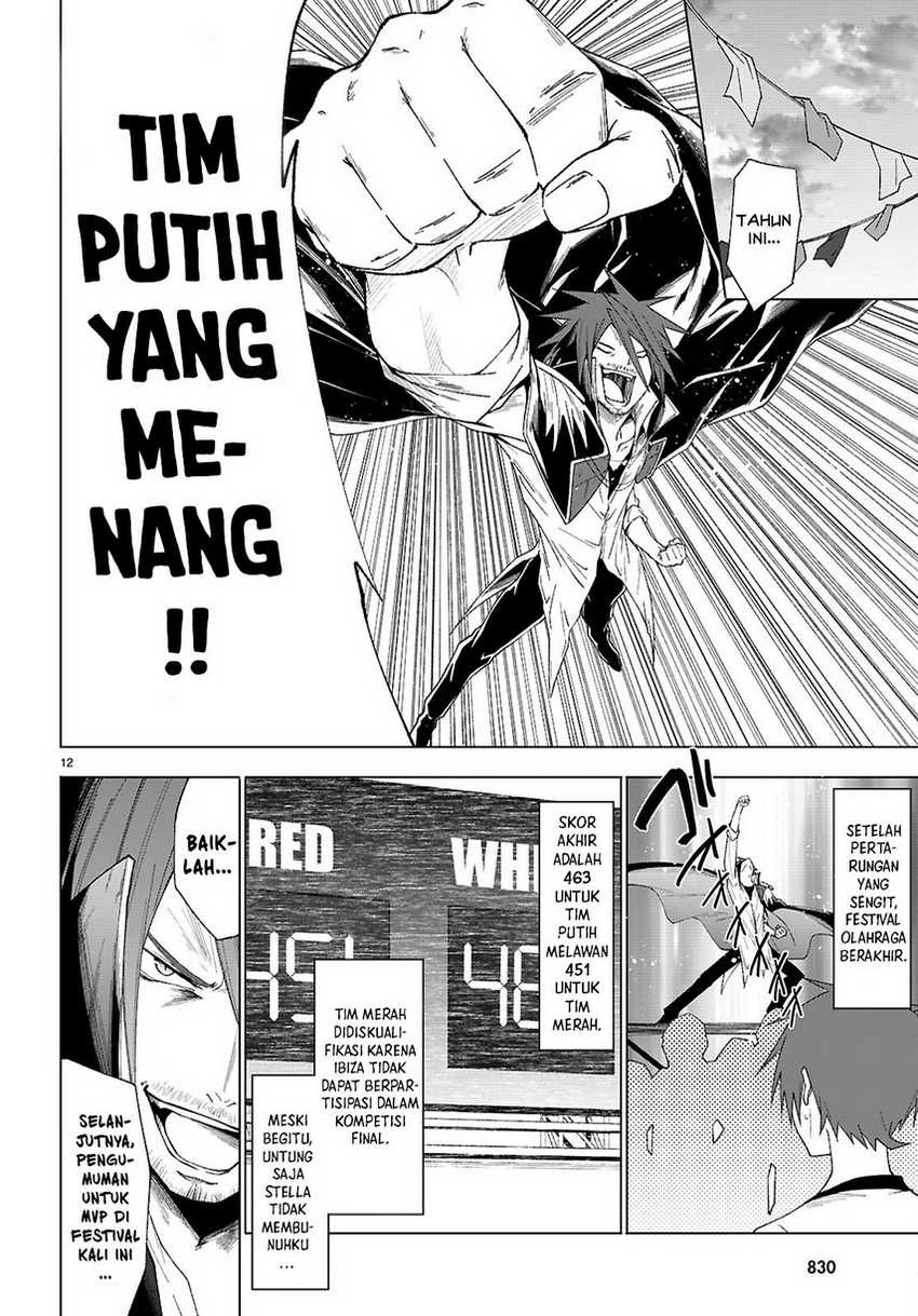 Halaman 12 — Maou Gakuen no Hangyakusha: Jinrui Hatsu no Maou Kouhou, Kenzoku Shoujo to Ouza wo Mezashite Nariagaru Chapter 46