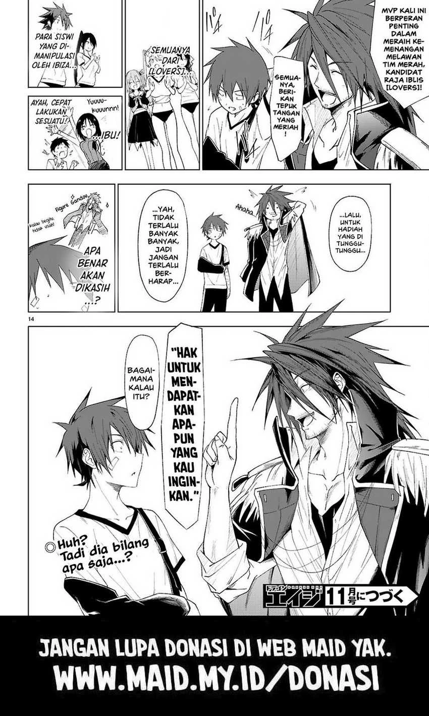 Halaman 14 — Maou Gakuen no Hangyakusha: Jinrui Hatsu no Maou Kouhou, Kenzoku Shoujo to Ouza wo Mezashite Nariagaru Chapter 46