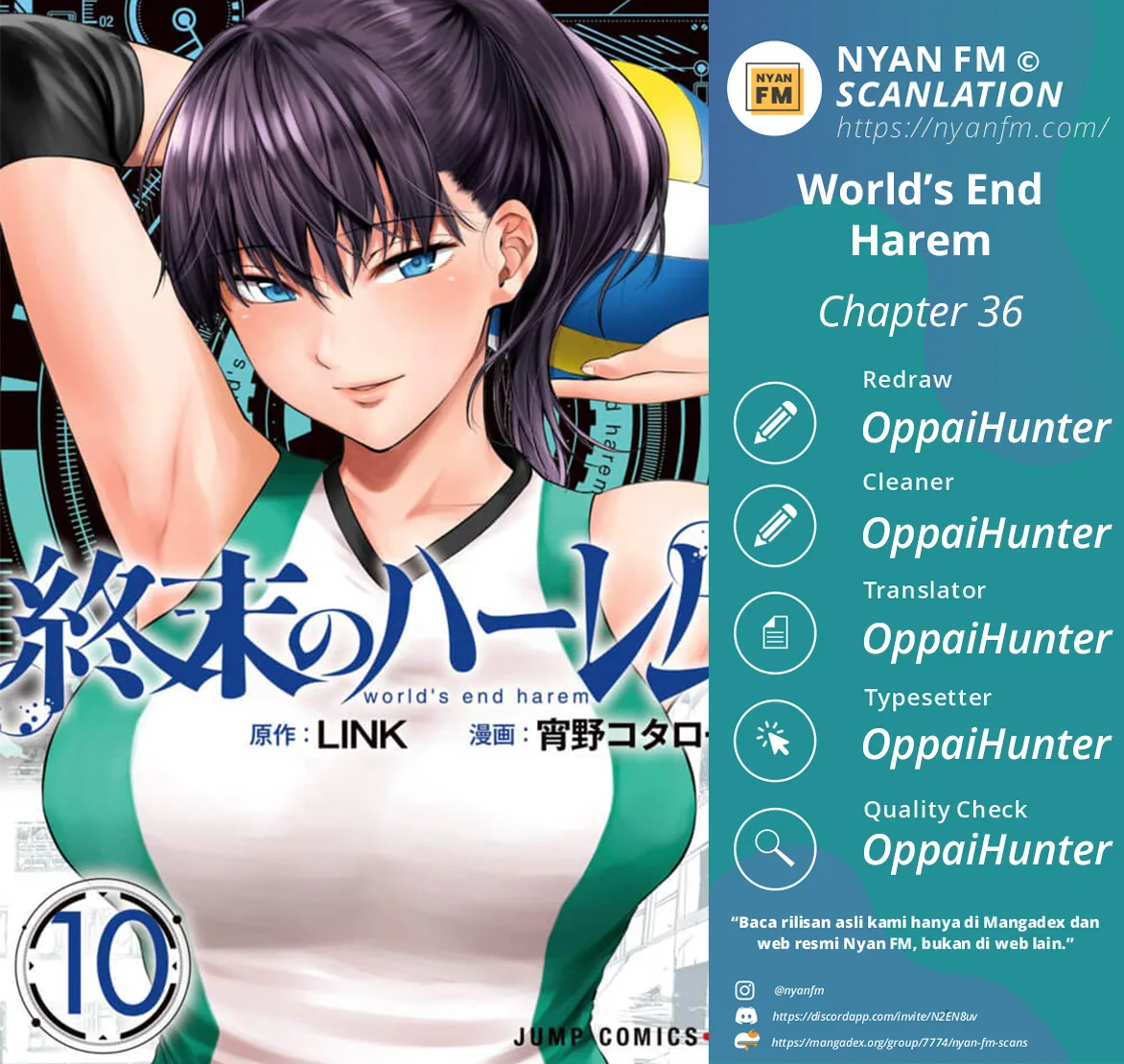 Halaman 3 — Shuumatsu no Harem Chapter 36