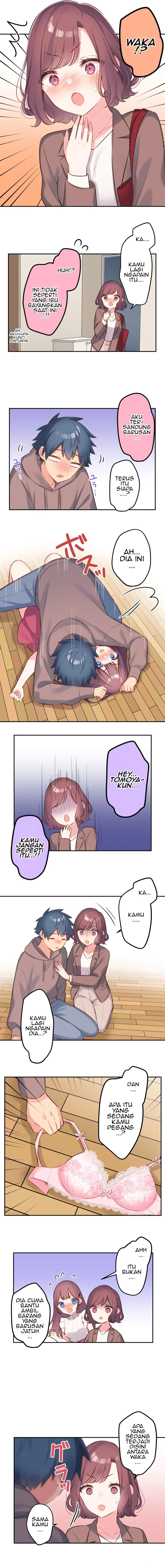 Halaman 5 — Waka-chan Is Flirty Again Chapter 98