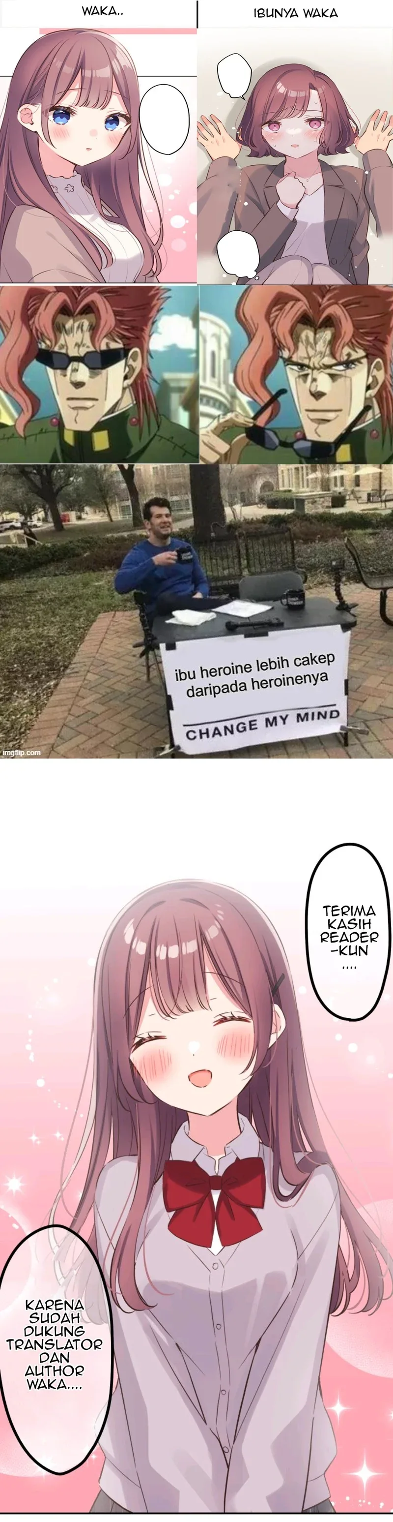 Halaman 9 — Waka-chan Is Flirty Again Chapter 98