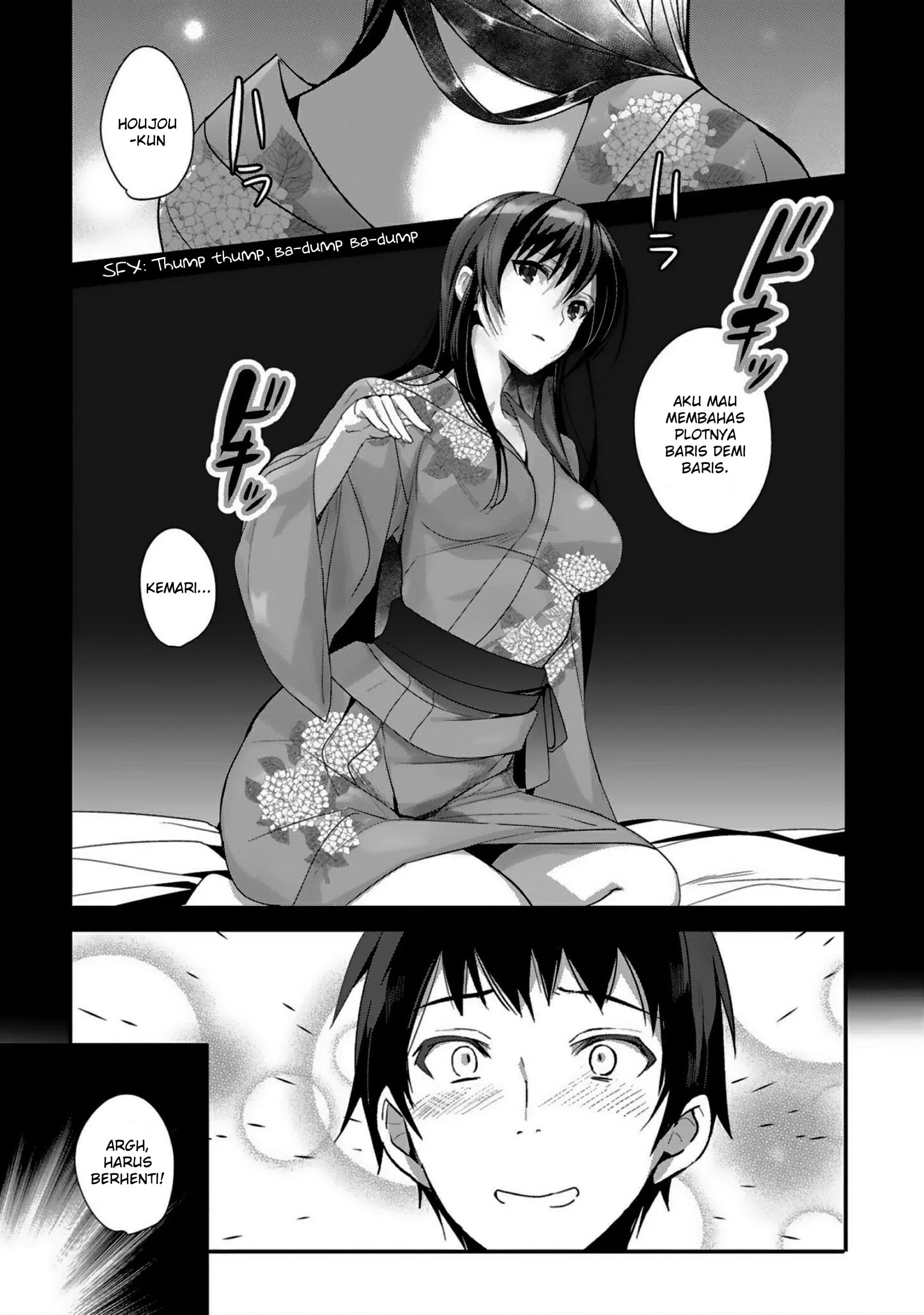 Halaman 3 — Shoujo-tachi wa Kouya wo Mezasu: Yukidoke no Oto Chapter 3