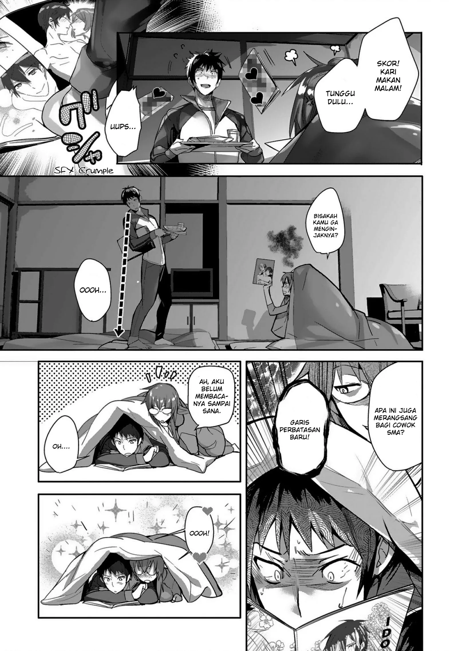 Halaman 10 — Shoujo-tachi wa Kouya wo Mezasu: Yukidoke no Oto Chapter 3