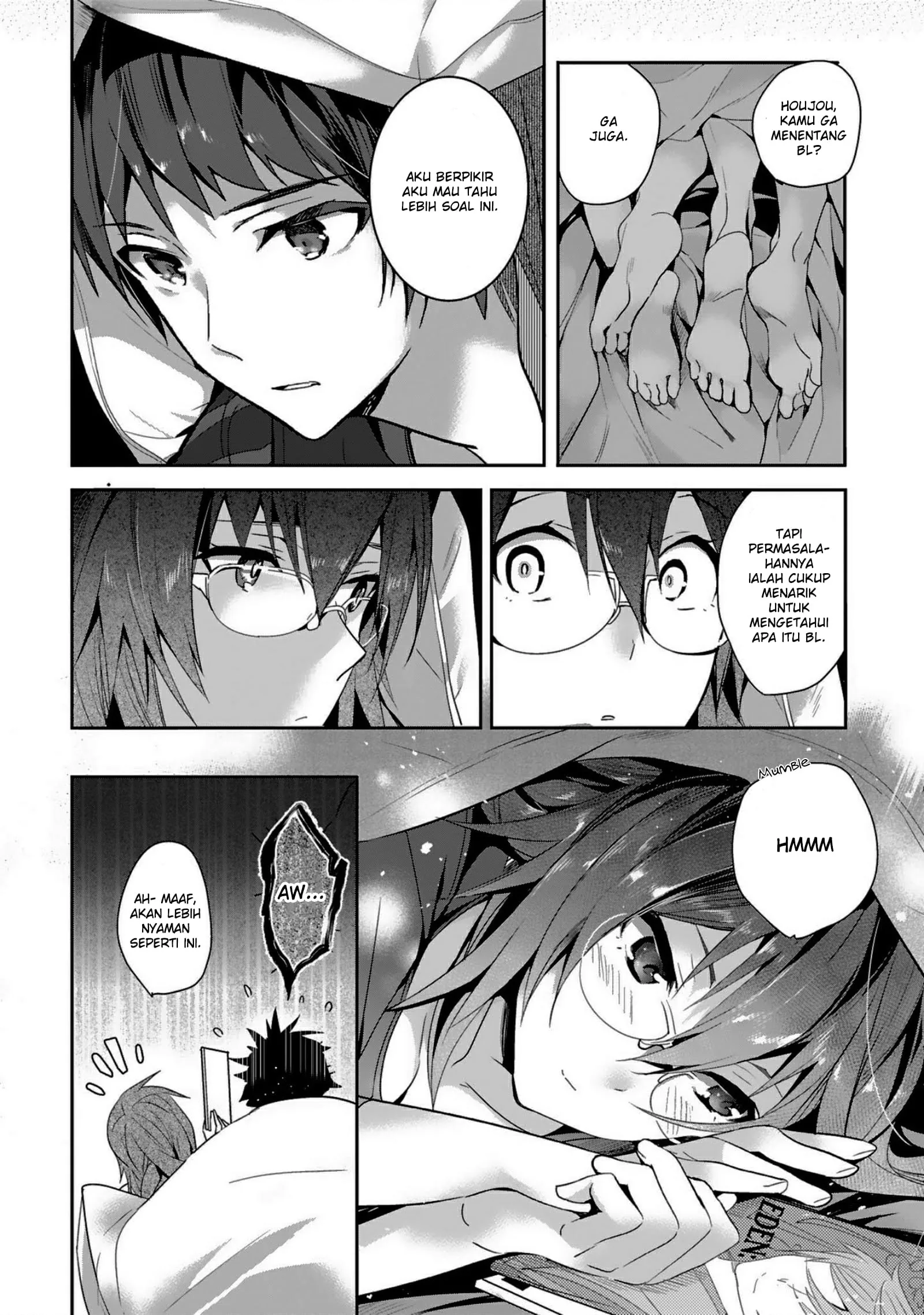 Halaman 11 — Shoujo-tachi wa Kouya wo Mezasu: Yukidoke no Oto Chapter 3