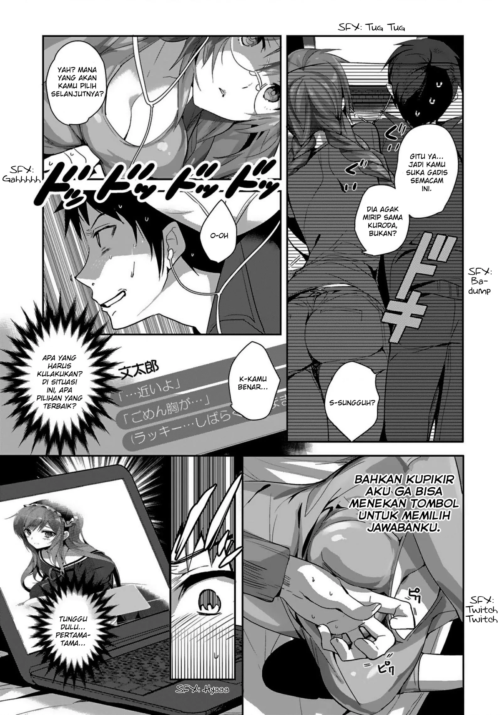 Halaman 14 — Shoujo-tachi wa Kouya wo Mezasu: Yukidoke no Oto Chapter 3
