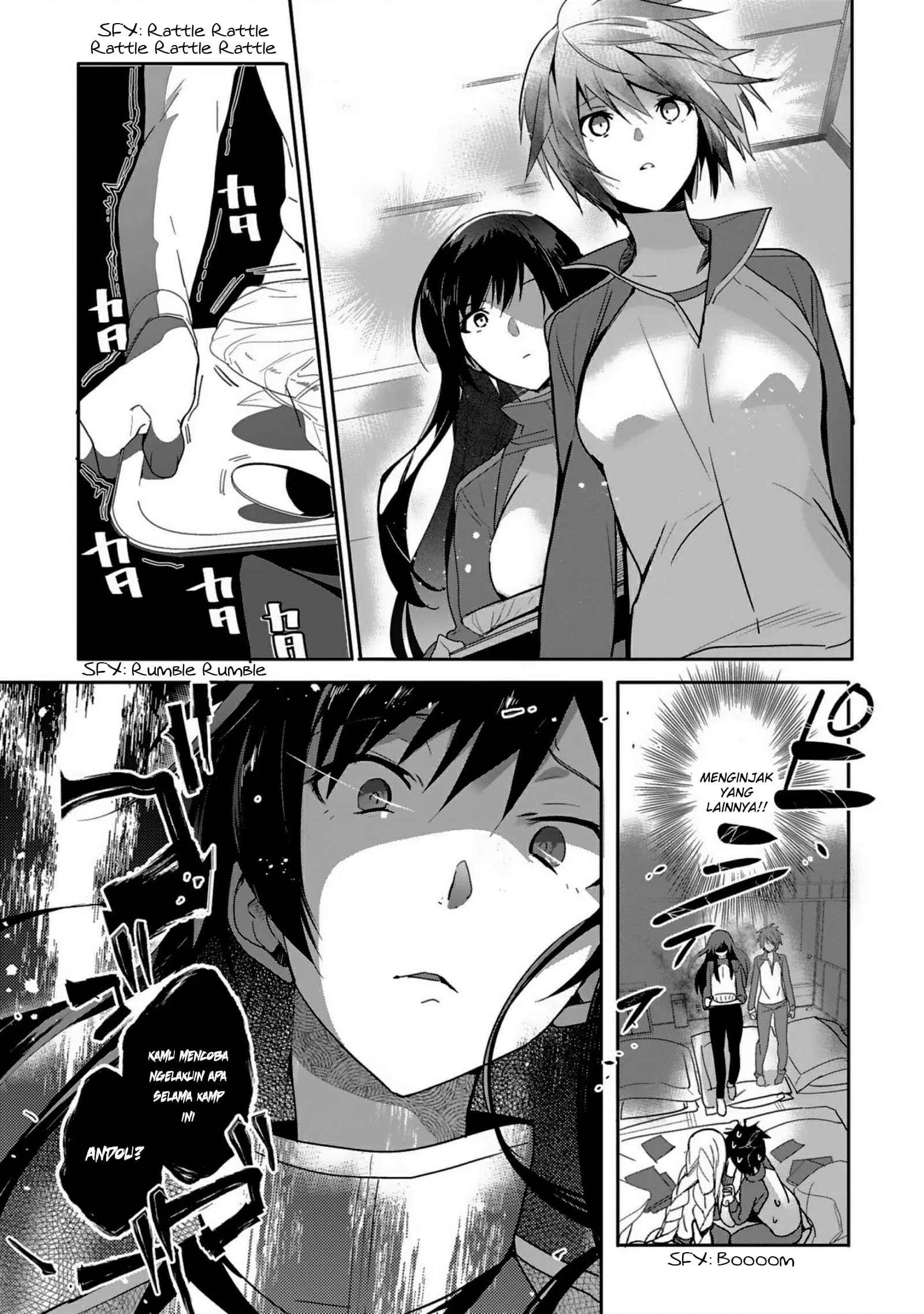 Halaman 16 — Shoujo-tachi wa Kouya wo Mezasu: Yukidoke no Oto Chapter 3