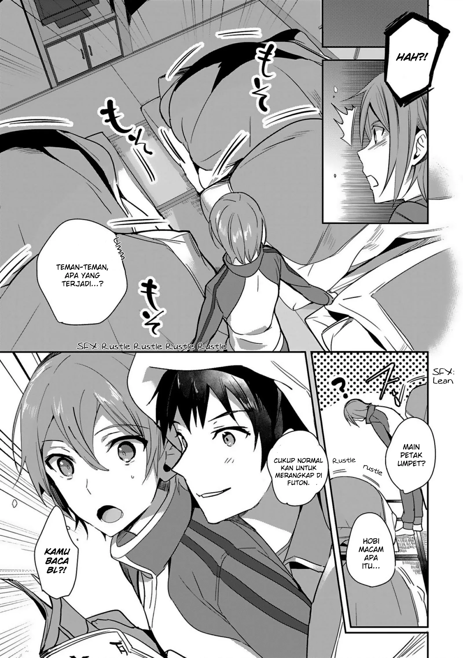 Halaman 18 — Shoujo-tachi wa Kouya wo Mezasu: Yukidoke no Oto Chapter 3