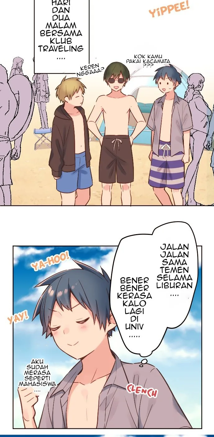 Halaman 6 — Waka-chan Is Flirty Again Chapter 47