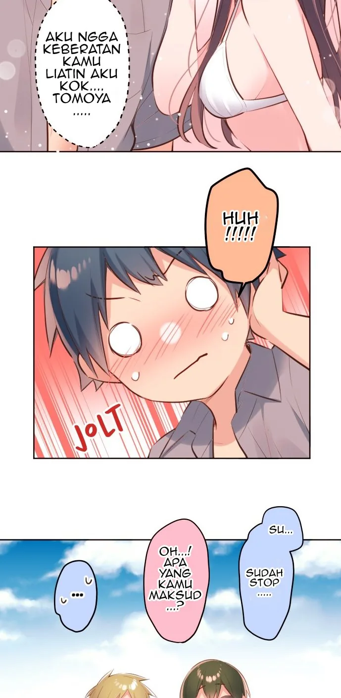 Halaman 19 — Waka-chan Is Flirty Again Chapter 47