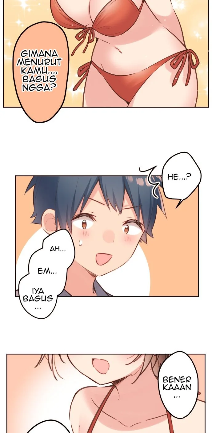 Halaman 27 — Waka-chan Is Flirty Again Chapter 47