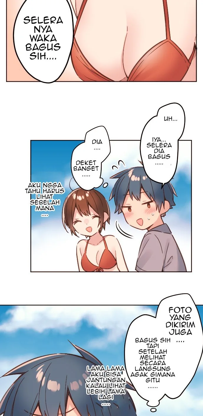 Halaman 28 — Waka-chan Is Flirty Again Chapter 47