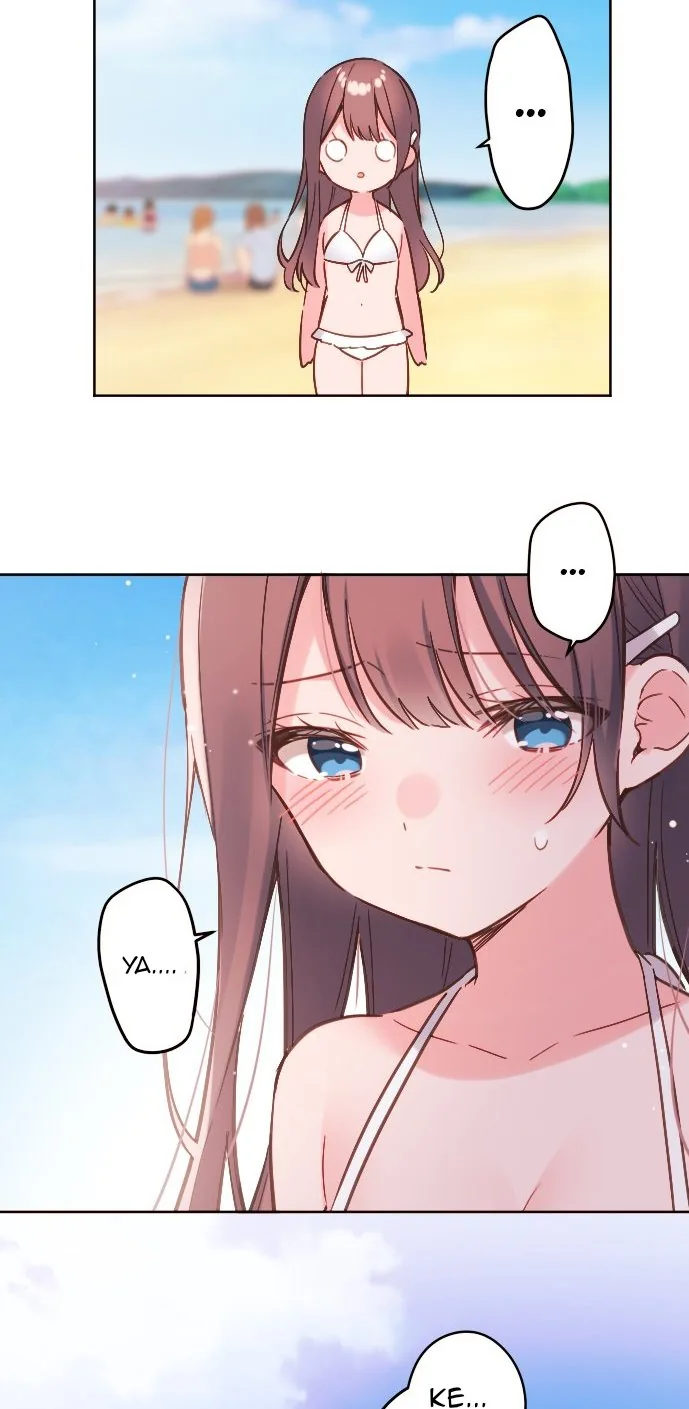 Halaman 34 — Waka-chan Is Flirty Again Chapter 47