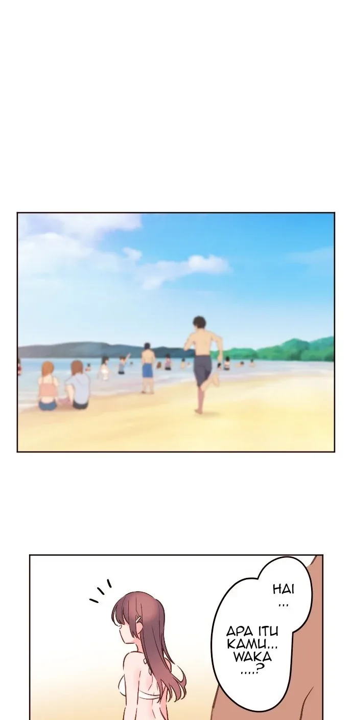 Halaman 36 — Waka-chan Is Flirty Again Chapter 47