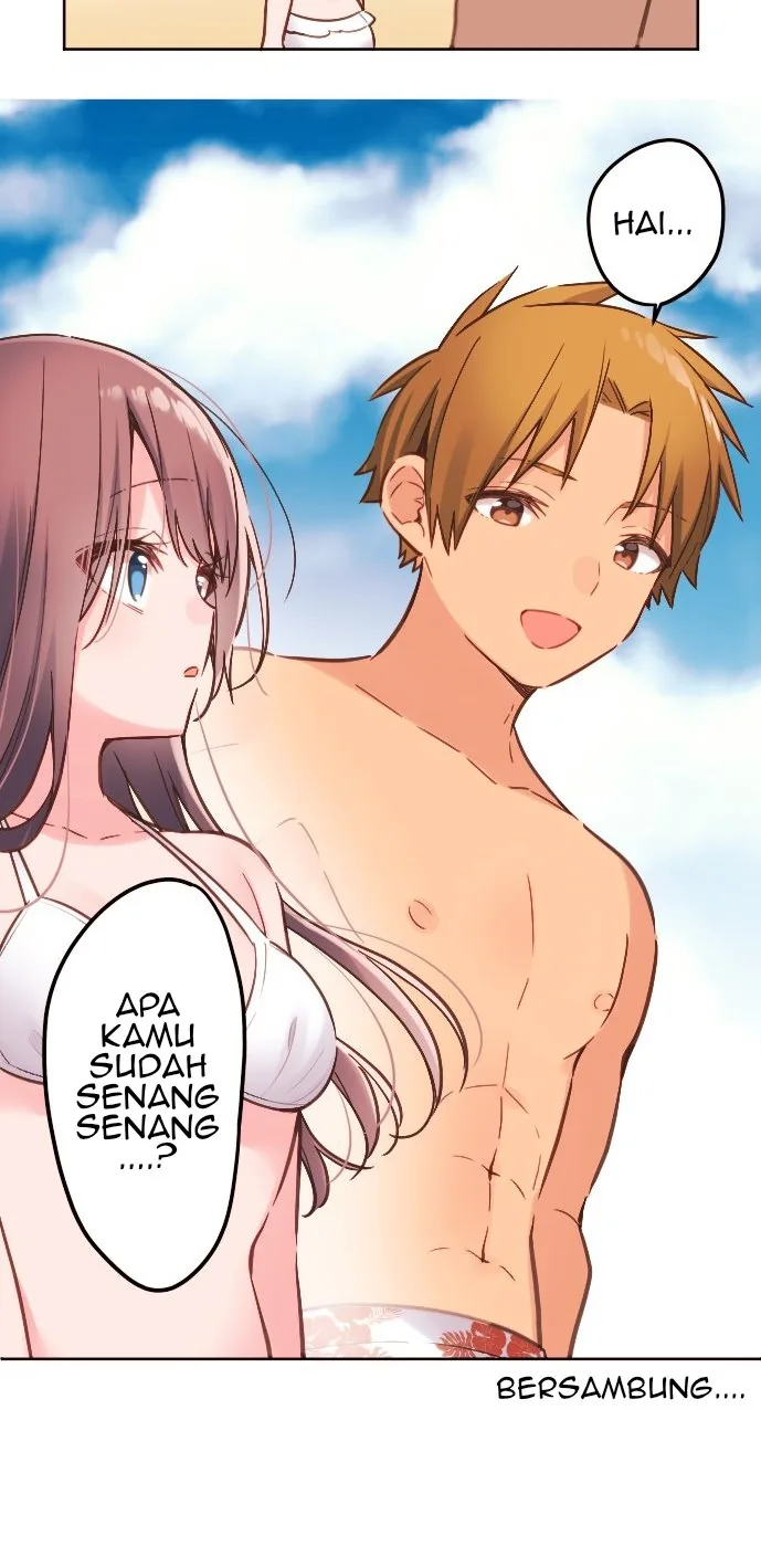 Halaman 37 — Waka-chan Is Flirty Again Chapter 47