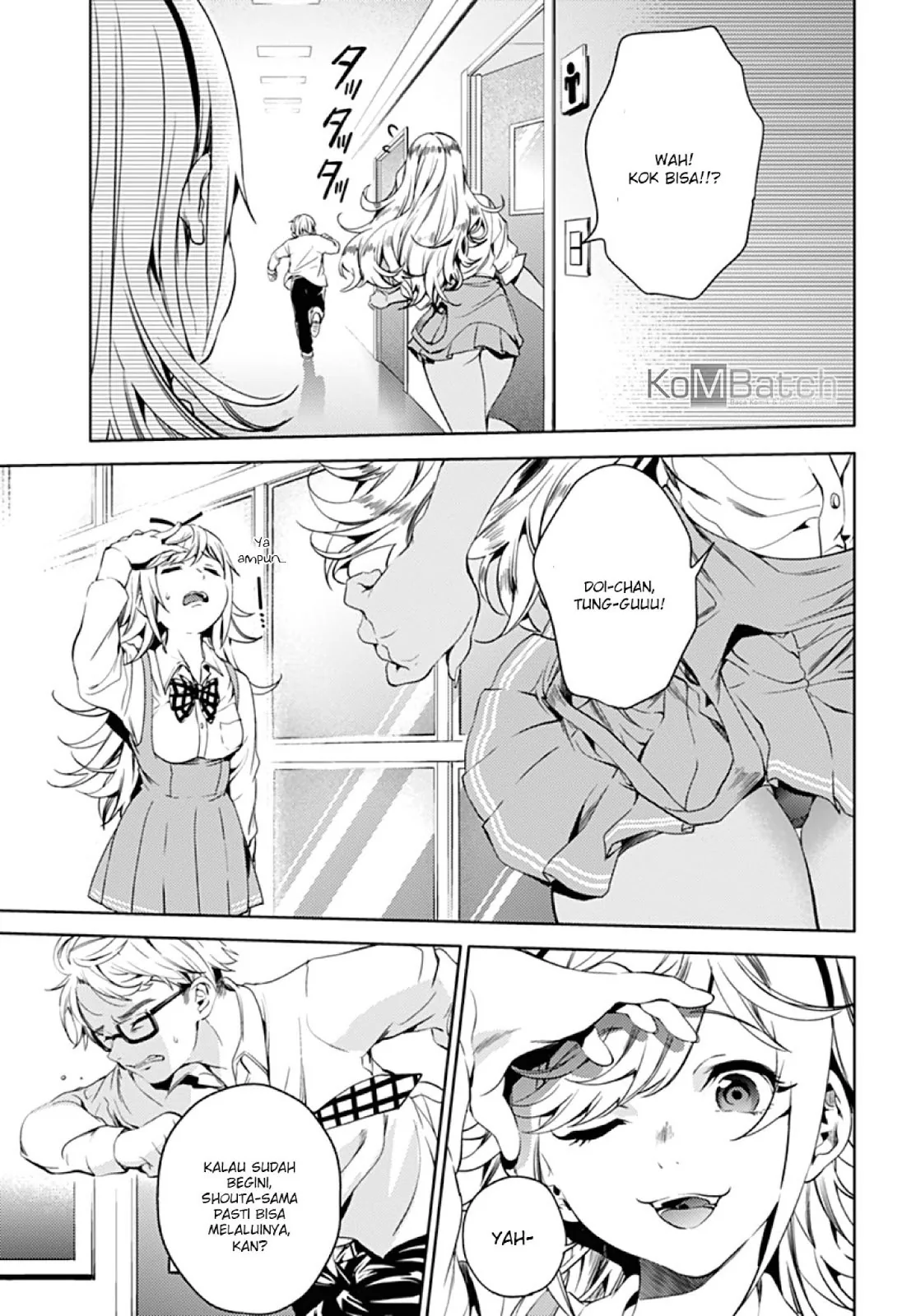 Halaman 15 — Shuumatsu no Harem Chapter 27