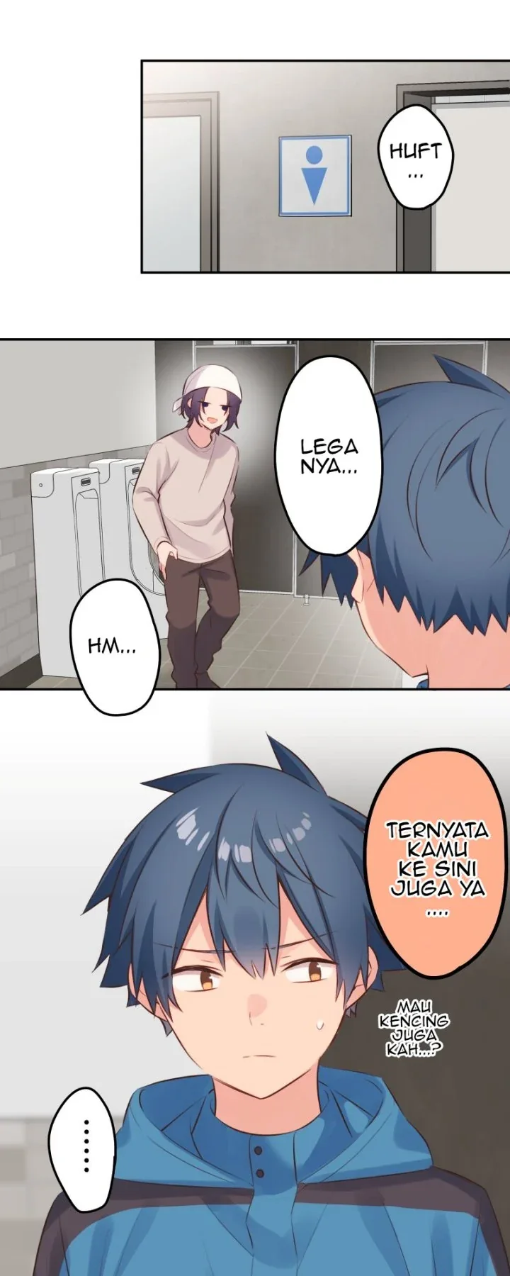 Halaman 9 — Waka-chan Is Flirty Again Chapter 122