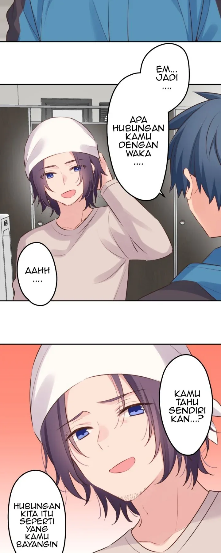 Halaman 10 — Waka-chan Is Flirty Again Chapter 122