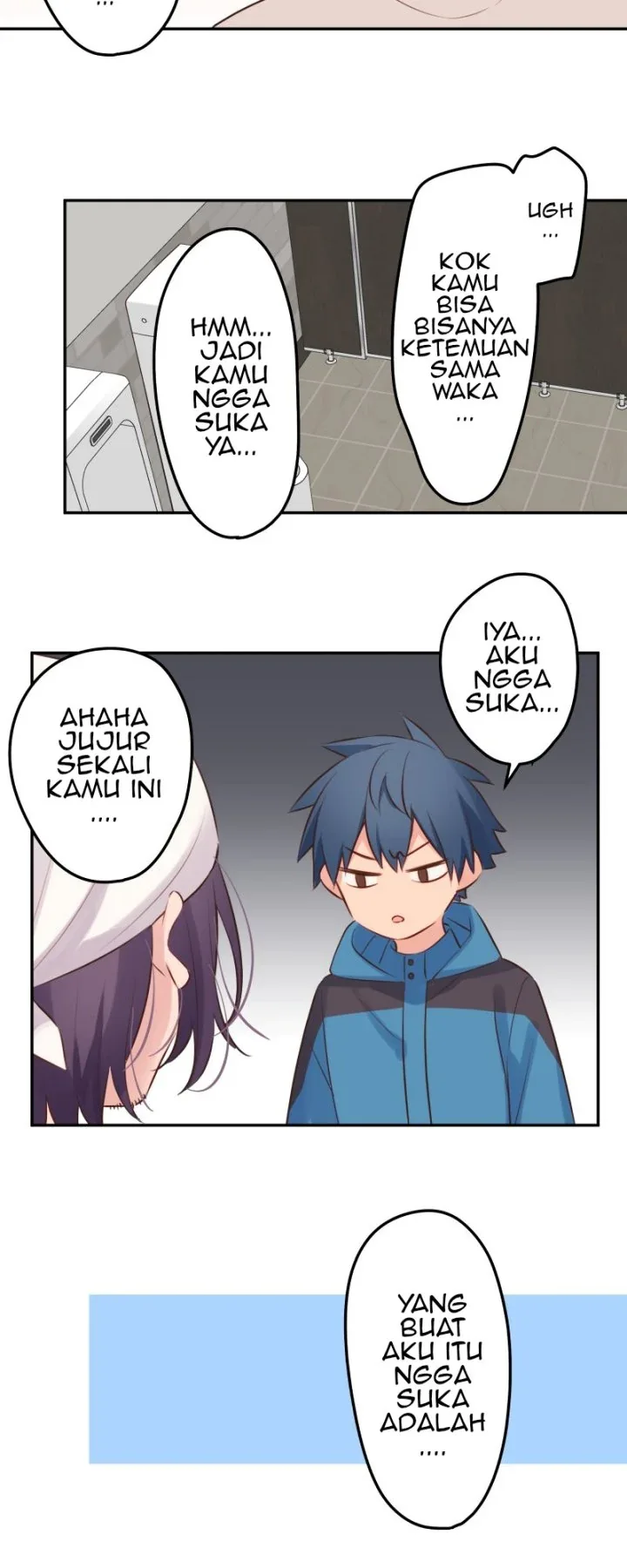 Halaman 11 — Waka-chan Is Flirty Again Chapter 122
