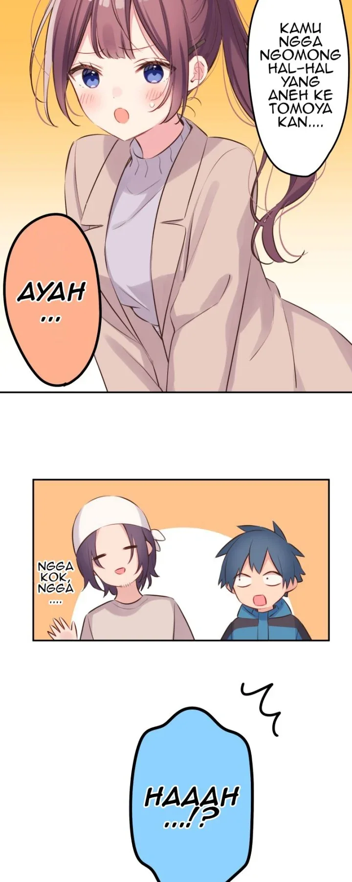 Halaman 16 — Waka-chan Is Flirty Again Chapter 122