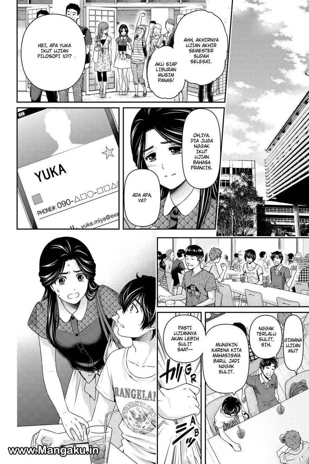 Halaman 14 — Domestic na Kanojo Chapter 166