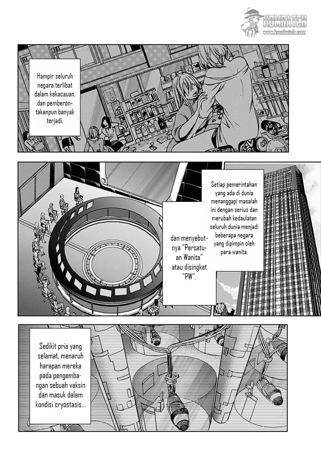 Halaman 3 — Shuumatsu no Harem Chapter 2